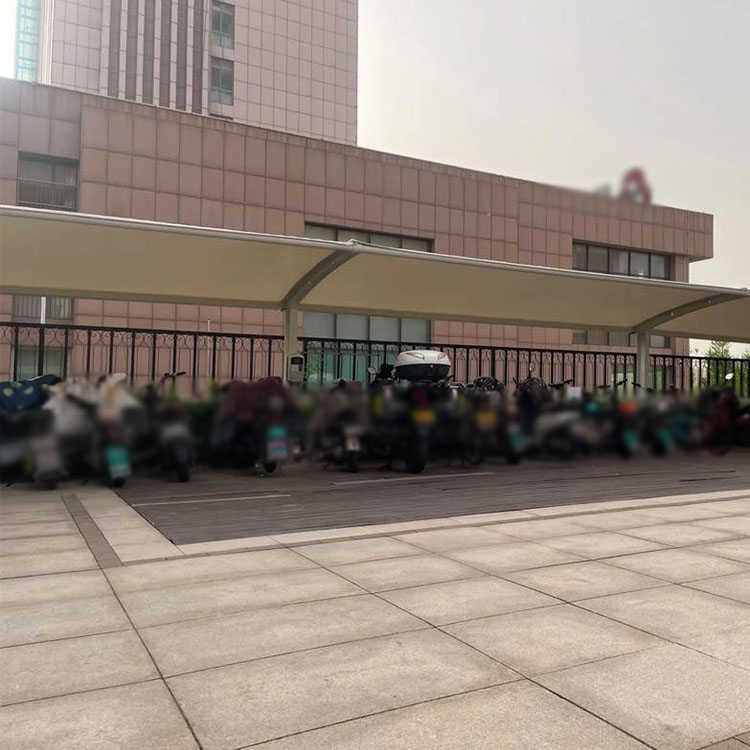 镇雄县膜结构电动车棚