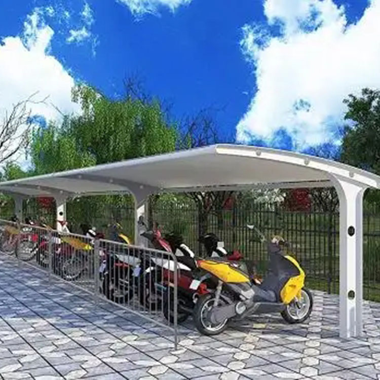 镇雄县膜结构电动车棚